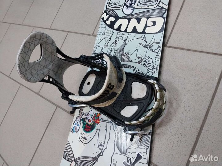 Сноуборд GNU Danny Kass Dirty Habits 07-08г