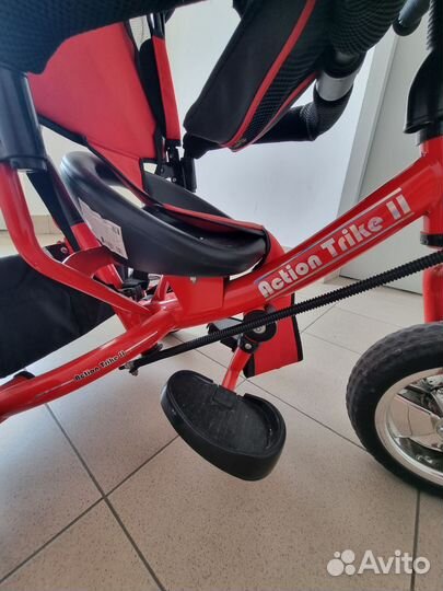 Детский велосипед с ручкой бу