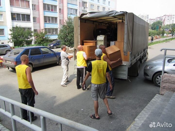 Газель и грузчики