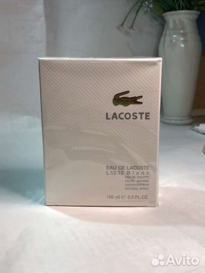 Духи lacoste l.12.12 blanc