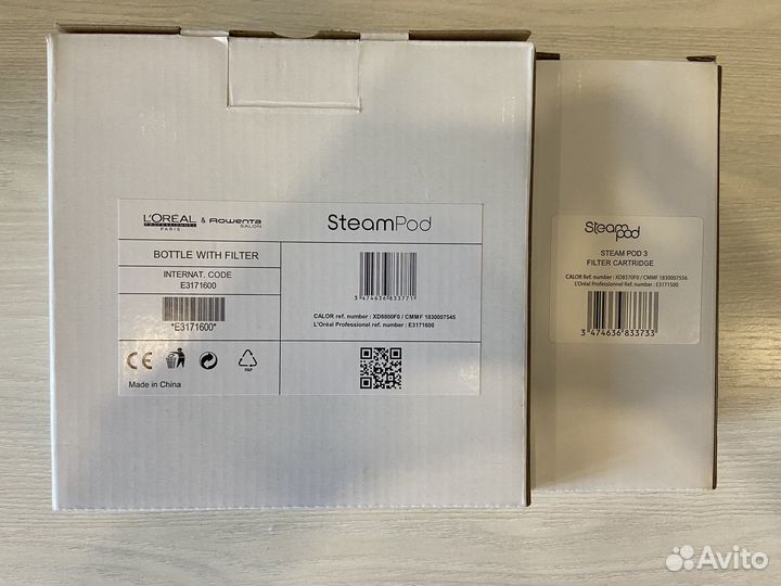 Steampod 3.0 2 фильтра + бутылочка для воды