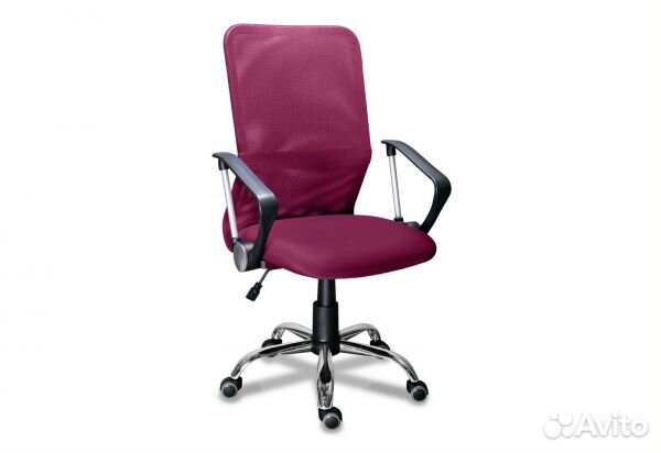 Компьютерное кресло мг-21 рс900 хром
