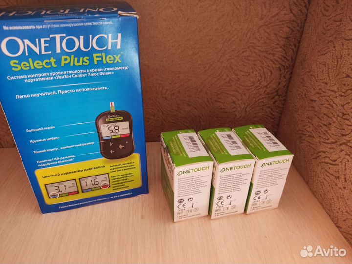 Тест полоски one touch select plus