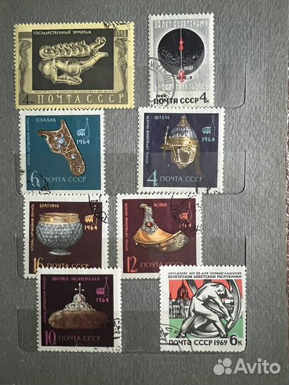 Почтовые марки СССР и ближнего зарубежья