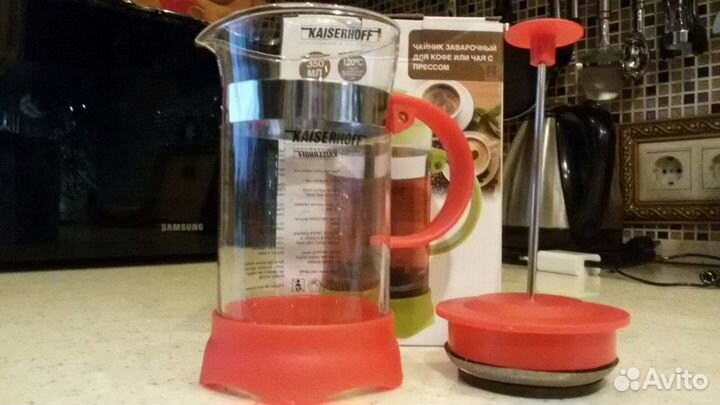 Чайник заварочный с прессом