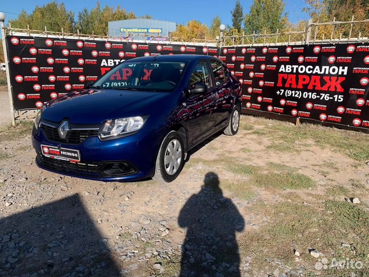 Renault Logan 1.6 МТ, 2016, 93 693 км