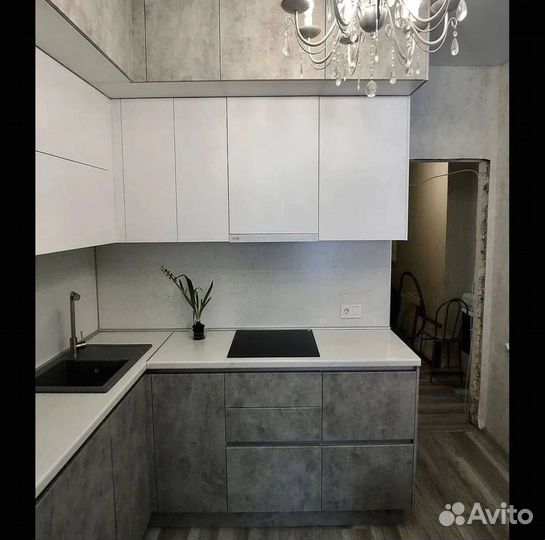 Кухонный гарнитур угловой на заказ. Есть рассрочка