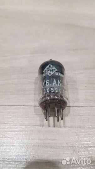 Радиолампа telefunken 5654/6. AK 5W