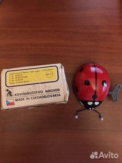 Заводная металлическая игрушка Чехословакия 1984