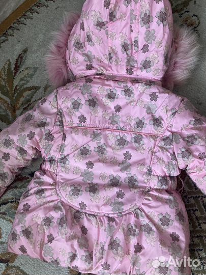 Зимний костюм на девочку 98 104