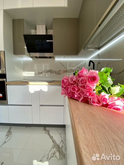 Прямая кухня на заказ. Фабрика