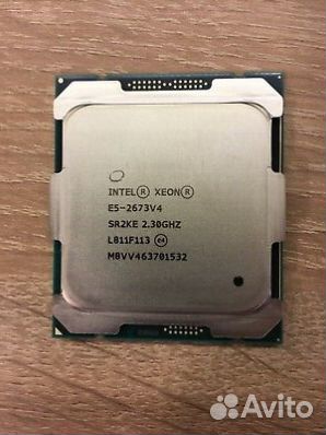 Xeon e5 2673v4 20 ядра 2.3-2.6Ghz 50mb 145w