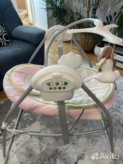 Детские электронные качели