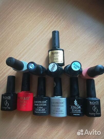 Гель лаки, блестки для ногтей