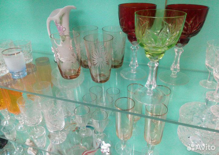 Хрусталь и стекло СССР очень много