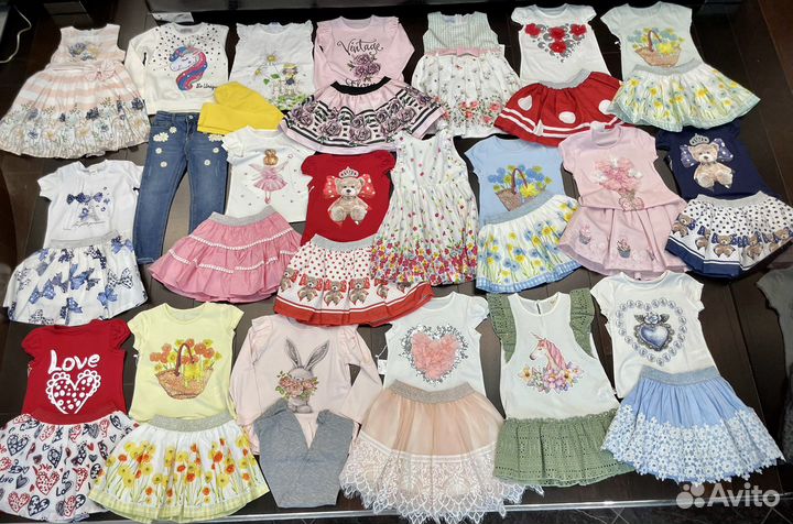 Вещи на девочку 104 110