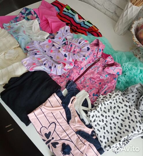 Вещи пакетом для девочки 3-4 года H&M,next,zara