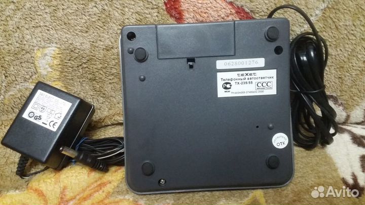 Телефонный автоответчик Texet TX-235/55