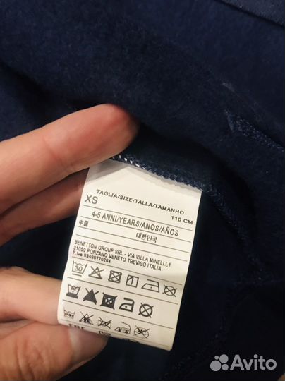 Толстовка benetton для мальчика