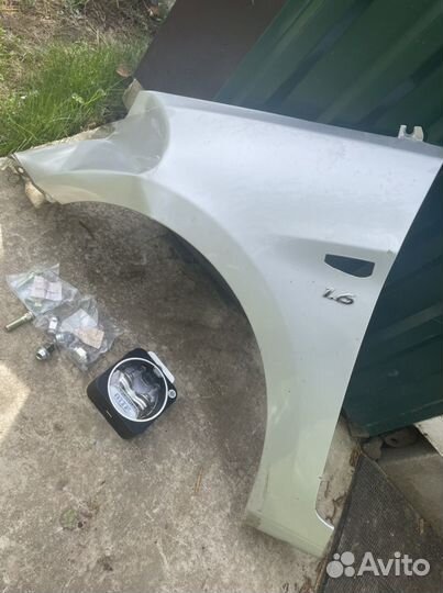 Крыло левое hyundai solaris 2014