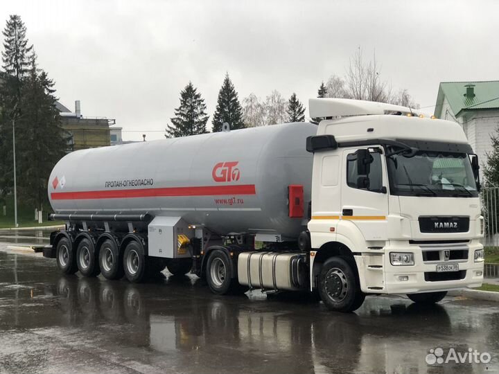 Полуприцеп газовоз GT7 ППЦТ-50, 2023