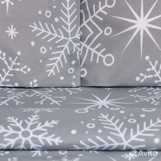 Постельное бельё Этель 2 сп Snowfall 175х215 см, 2