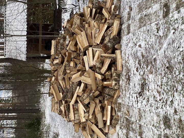 Дрова колотые березовые