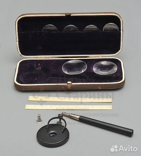 Старинный офтальмоскоп «Liebreich's Ophthalmoscope