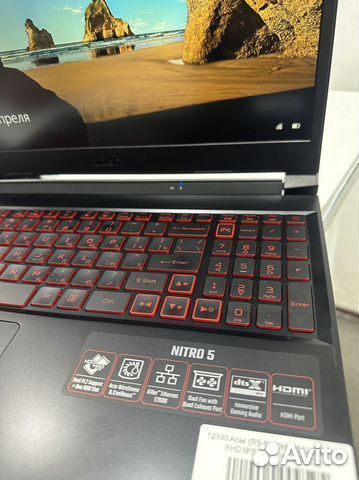 Acer Nitro 5 IPS i5-7300HQ 2.5Ghz/16Gb/1256SSD/4Gb