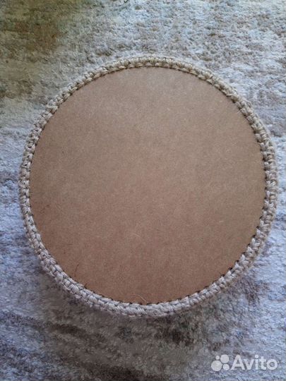 Корзина - поднос из джута