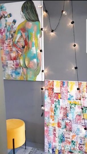 Авторская картина маслом