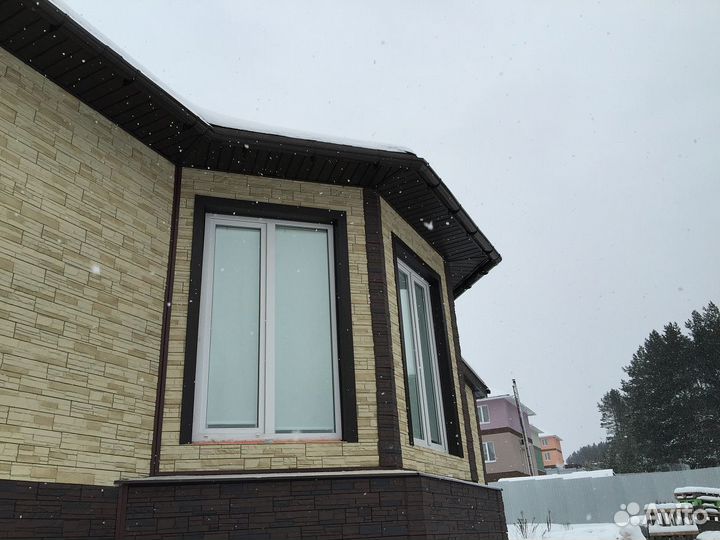 Фасадные панели Docke Stein янтарный