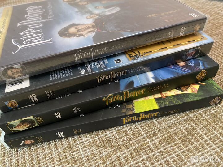 Гарри Поттер двд лицензия + доп. материалы