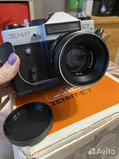 Плёночный фотоаппарат Зенит