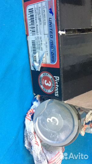 Поршни с кольцами Рено Логан, Лада Ларгус