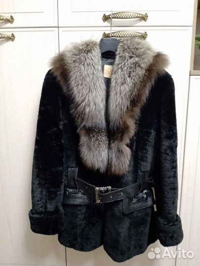 Шуба мутоновая 48 размер