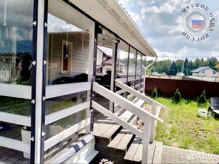 Мягкие окна морозостойкие