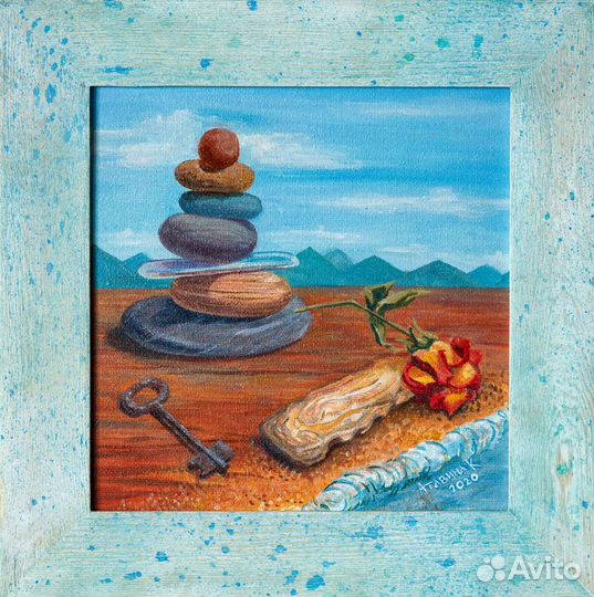 Картина акрилом на холсте живопись