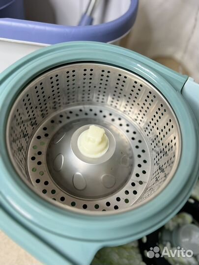 Швабра с ведром и отжимом практочное