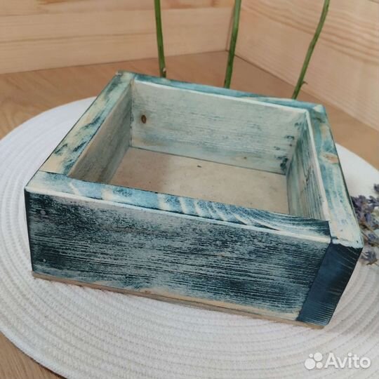Ящик деревянный подарочный