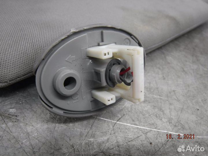 Козырек солнцезащитный левый Toyota Camry 50 2AR