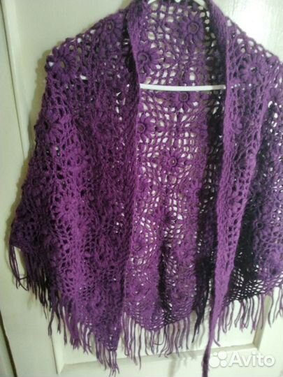 Платок шаль шерсть