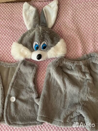 Новогодний костюм зайца на прокат