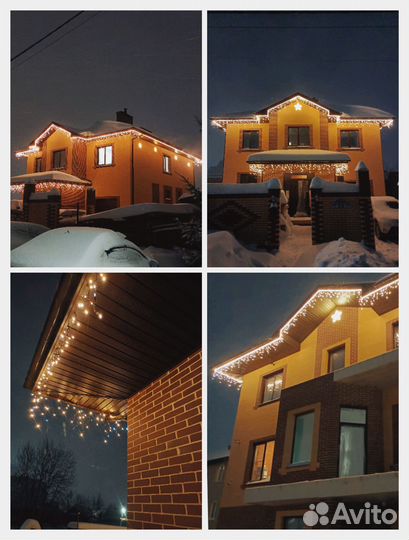 Подсветка дома