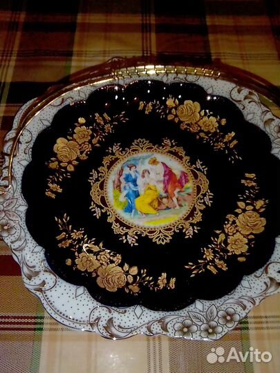 Менажницы кобальт новые,в коробке