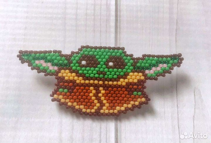 Значки из бисера