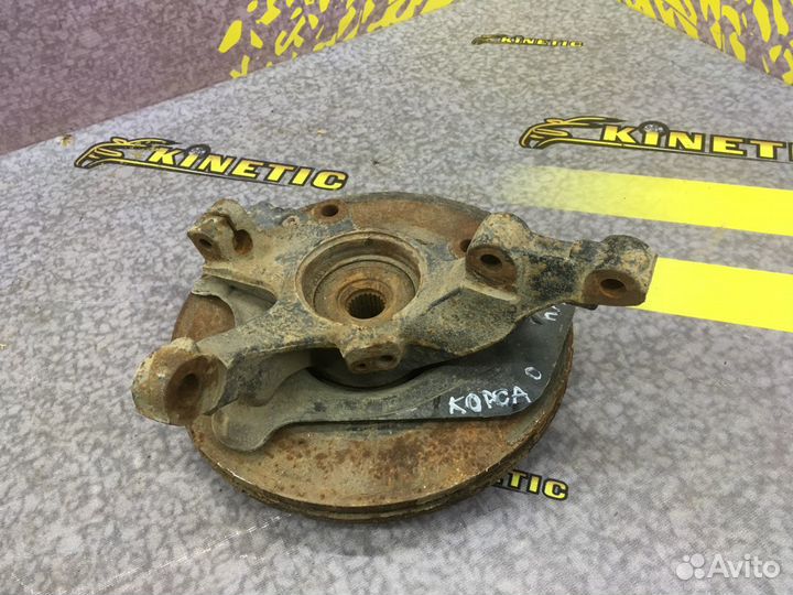 Кулак поворотный со ступицей Опель Корса Д D +ABS