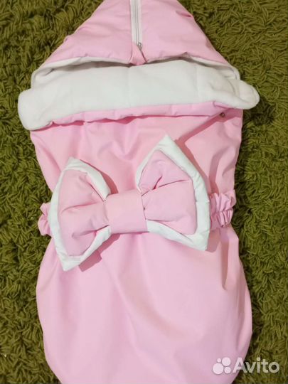 Конверт на выписку зимний для девочки