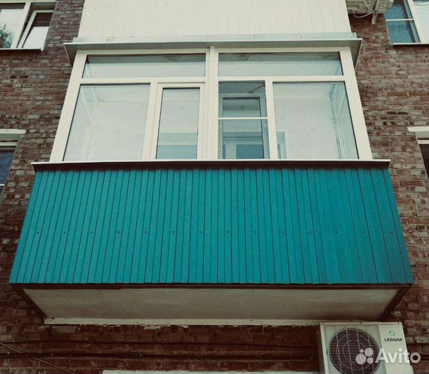 Остекление балконов и лоджий