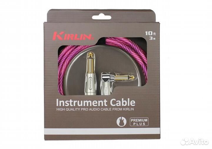 Кабель инструментальный Kirlin IWB-202pfgl 6M WPP